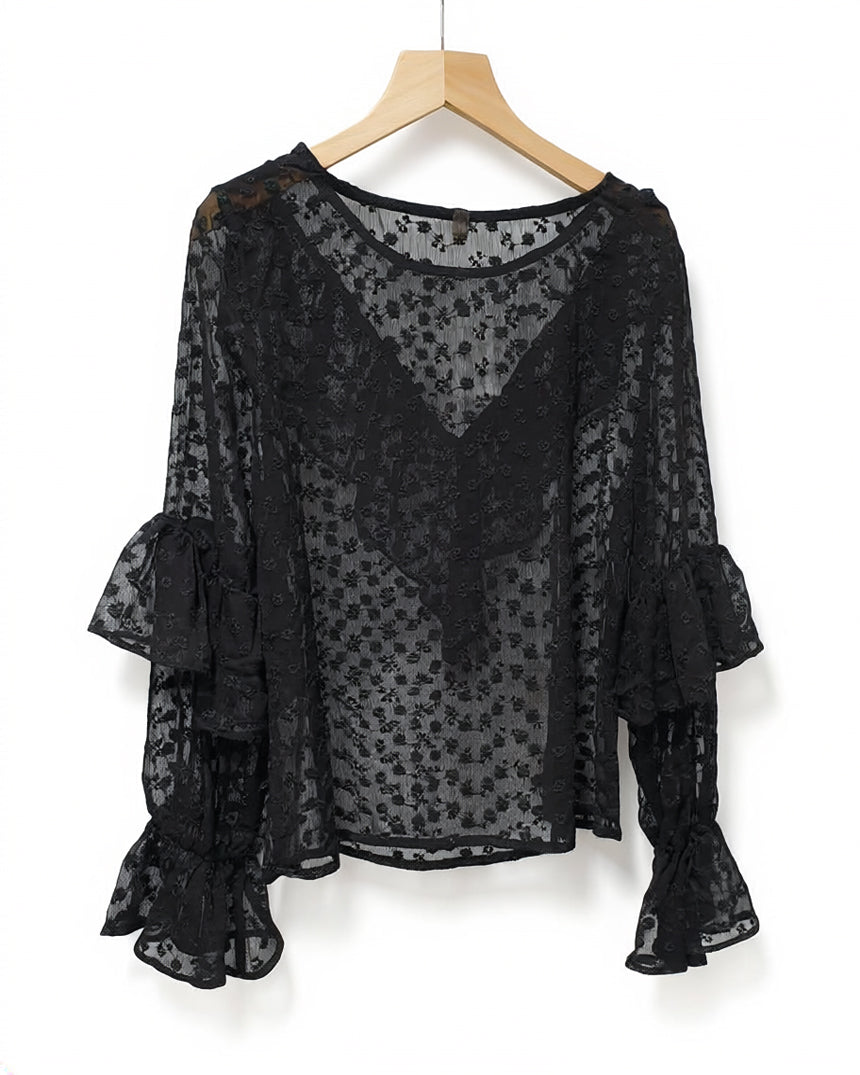 Sheer Venetian Top