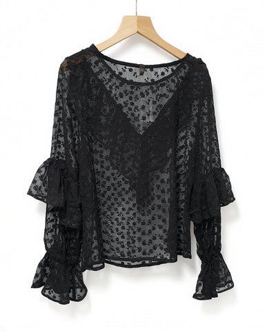 Sheer Venetian Top