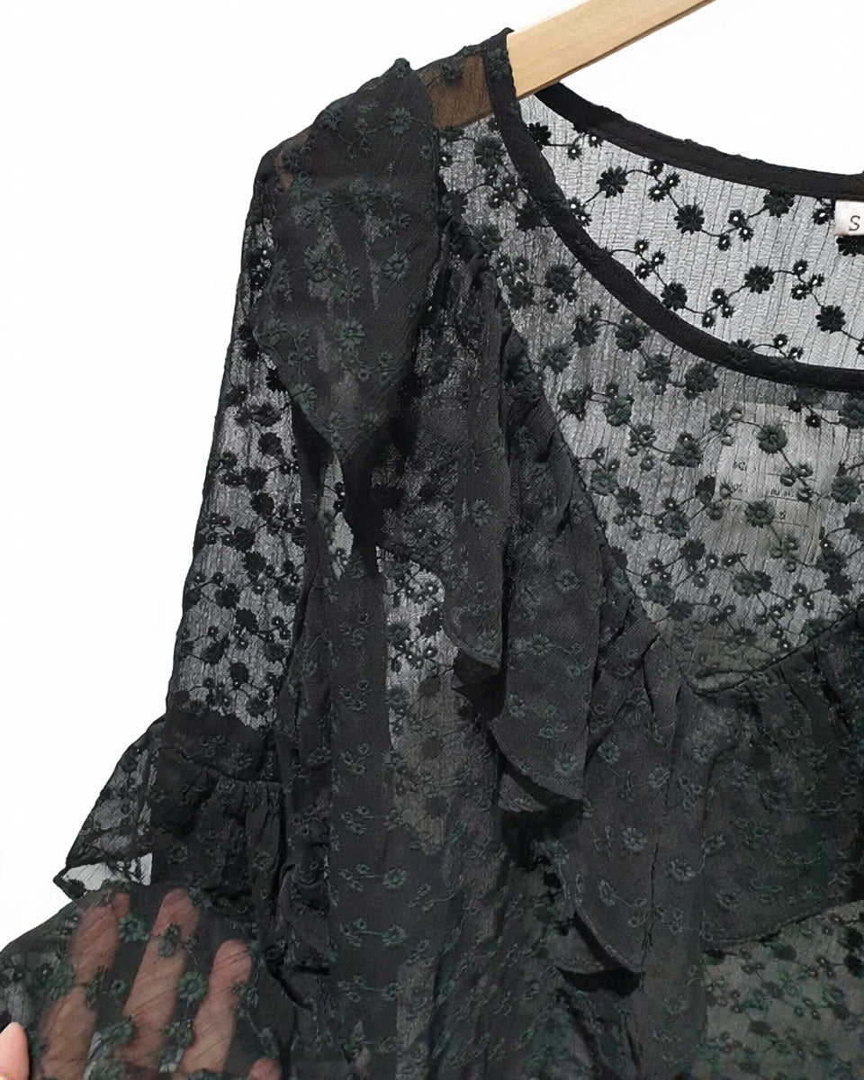 Sheer Venetian Top