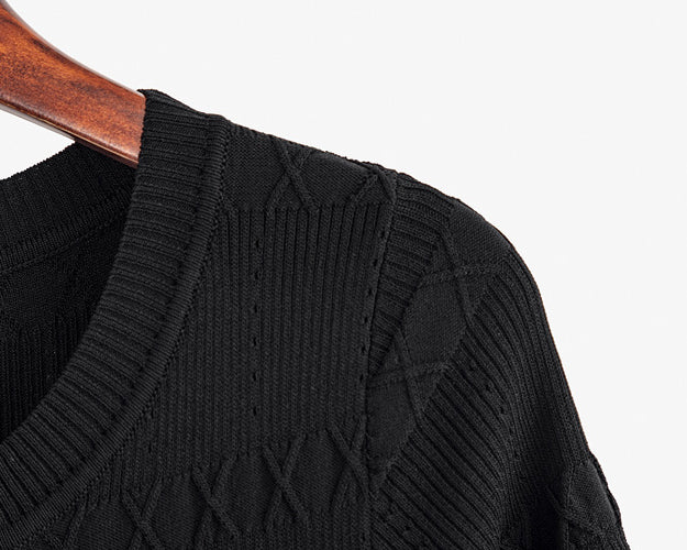 Short Sleeve Knit Bodycon Dress