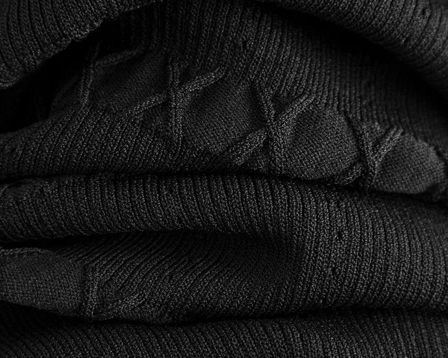 Short Sleeve Knit Bodycon Dress