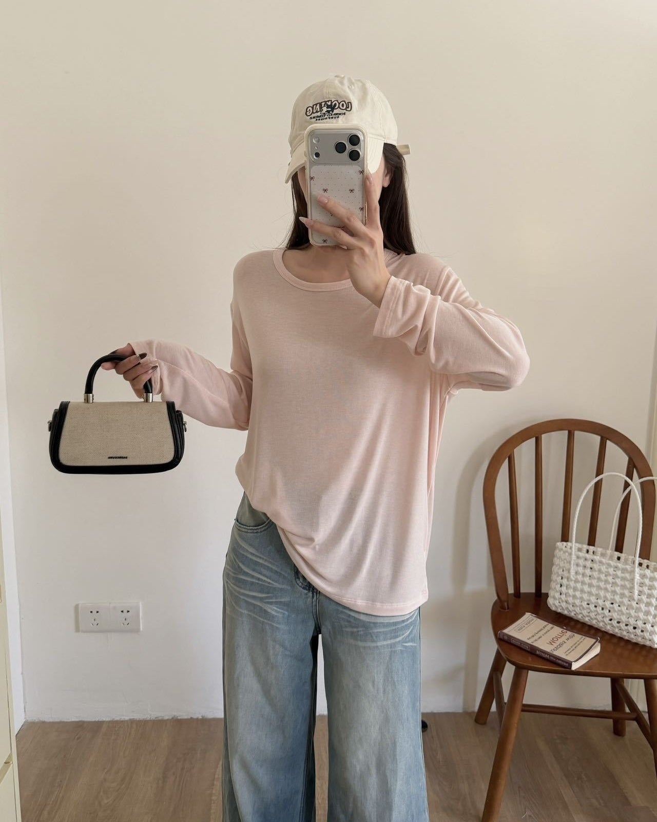 Silk Modal Long Sleeve Tee