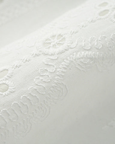 Tiered Eyelet Lace Maxi Skirt