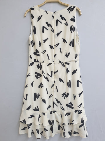 Printed Dropwaist Dress - Ferlicious
