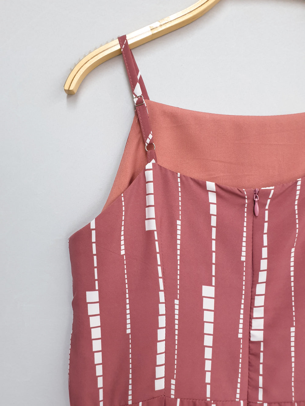 Button Down Ruffled Dress - Ferlicious