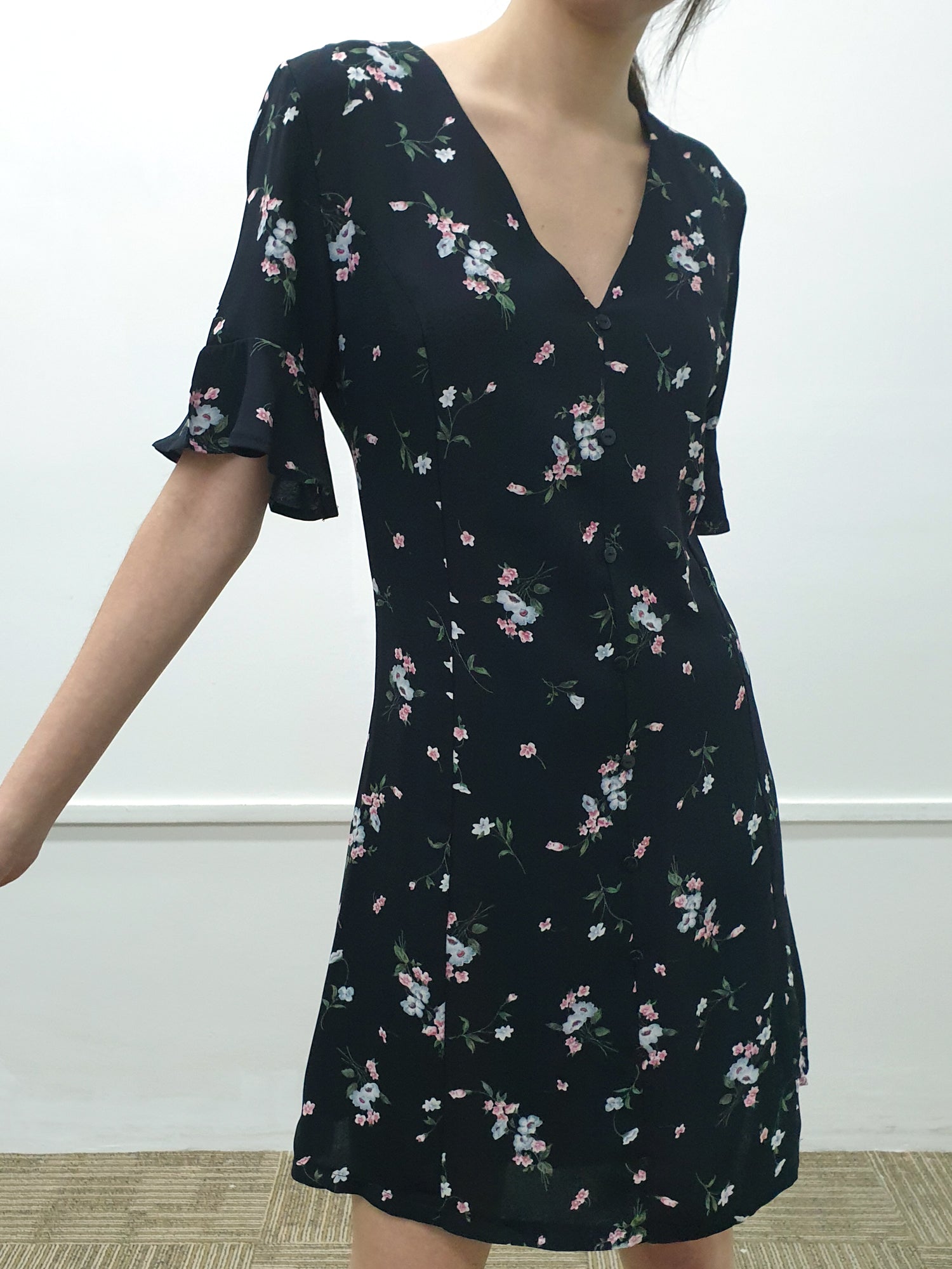 Floral Dainty Dress - Ferlicious