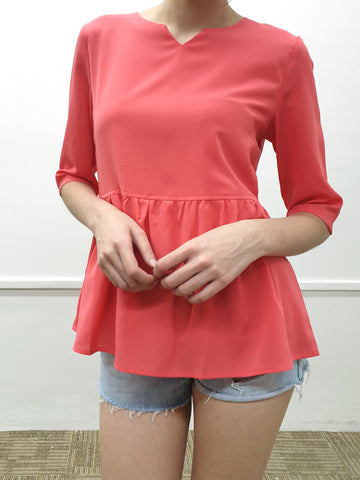 Basic 3Q Blouse (Non-returnable) - Ferlicious