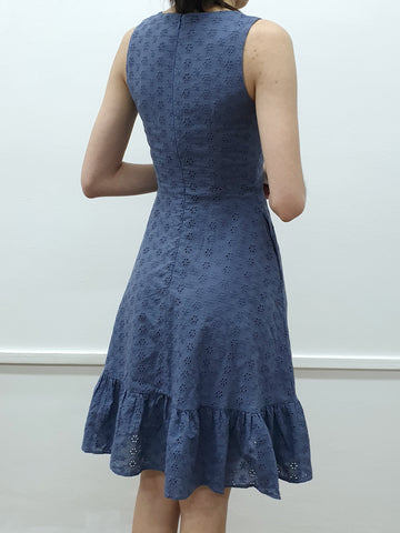 Eyelet Tier Dress - Ferlicious