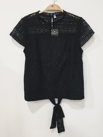 Back Tie Crochet Top - Ferlicious