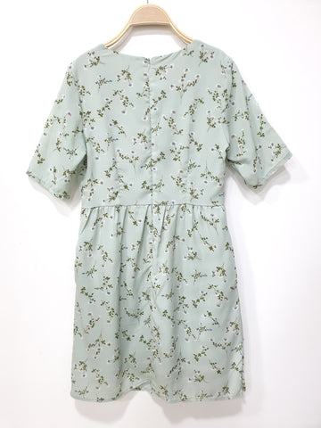 Floral Babydoll Dress (Non-returnable) - Ferlicious