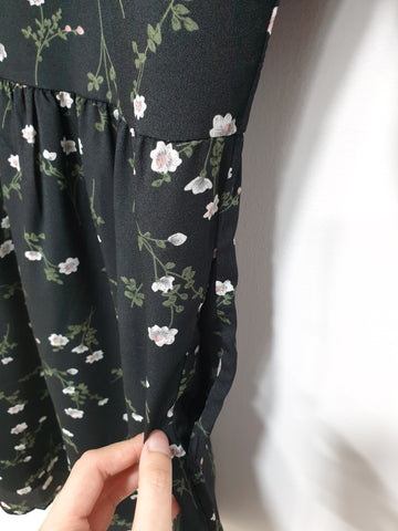 Floral Babydoll Dress (Non-returnable) - Ferlicious