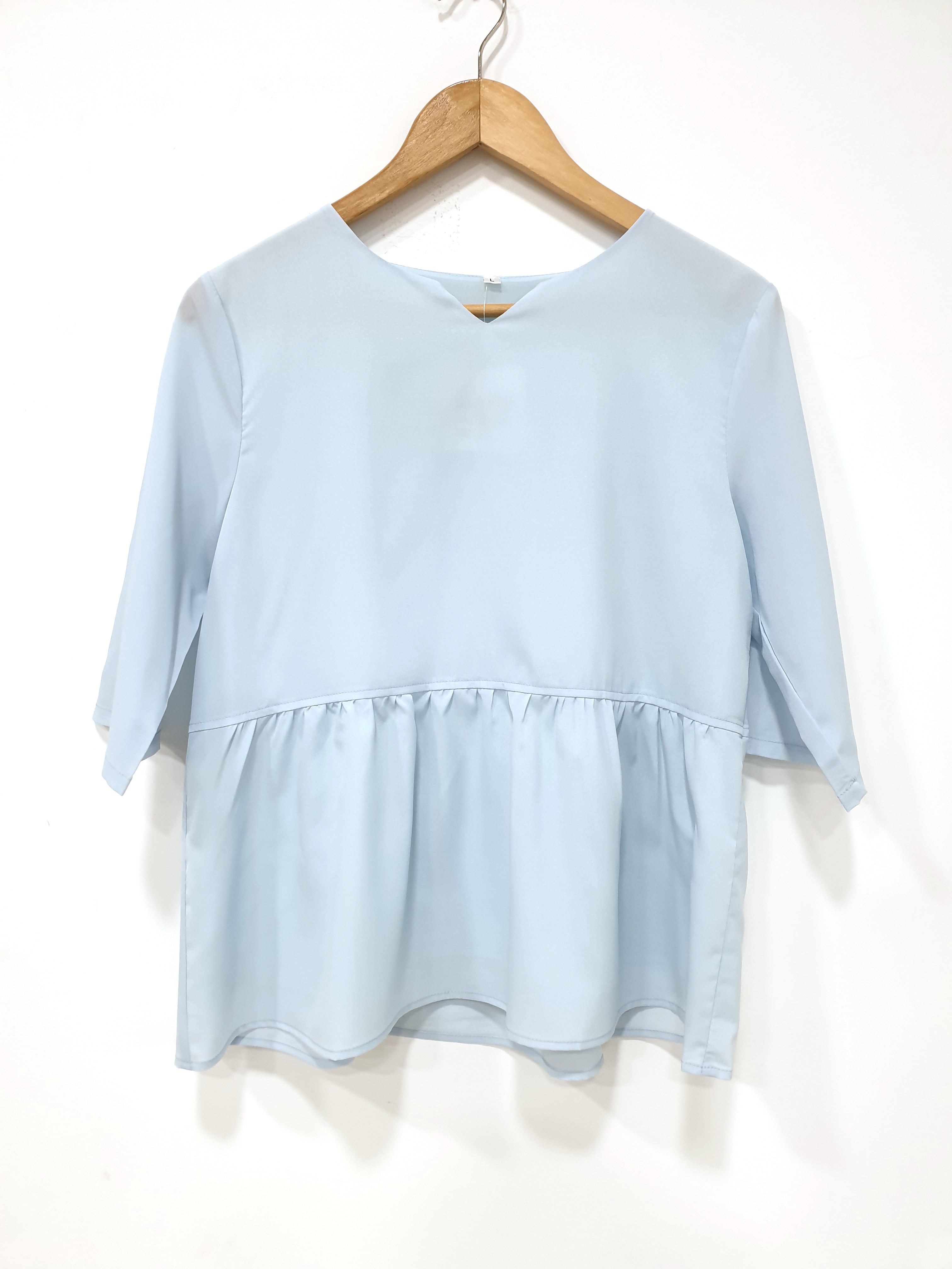 Basic 3Q Blouse (Non-returnable) - Ferlicious