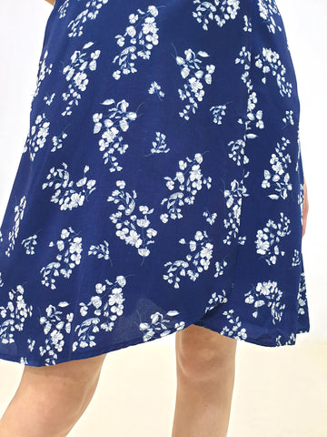 Floral Sleeved Dress (Non-returnable) - Ferlicious