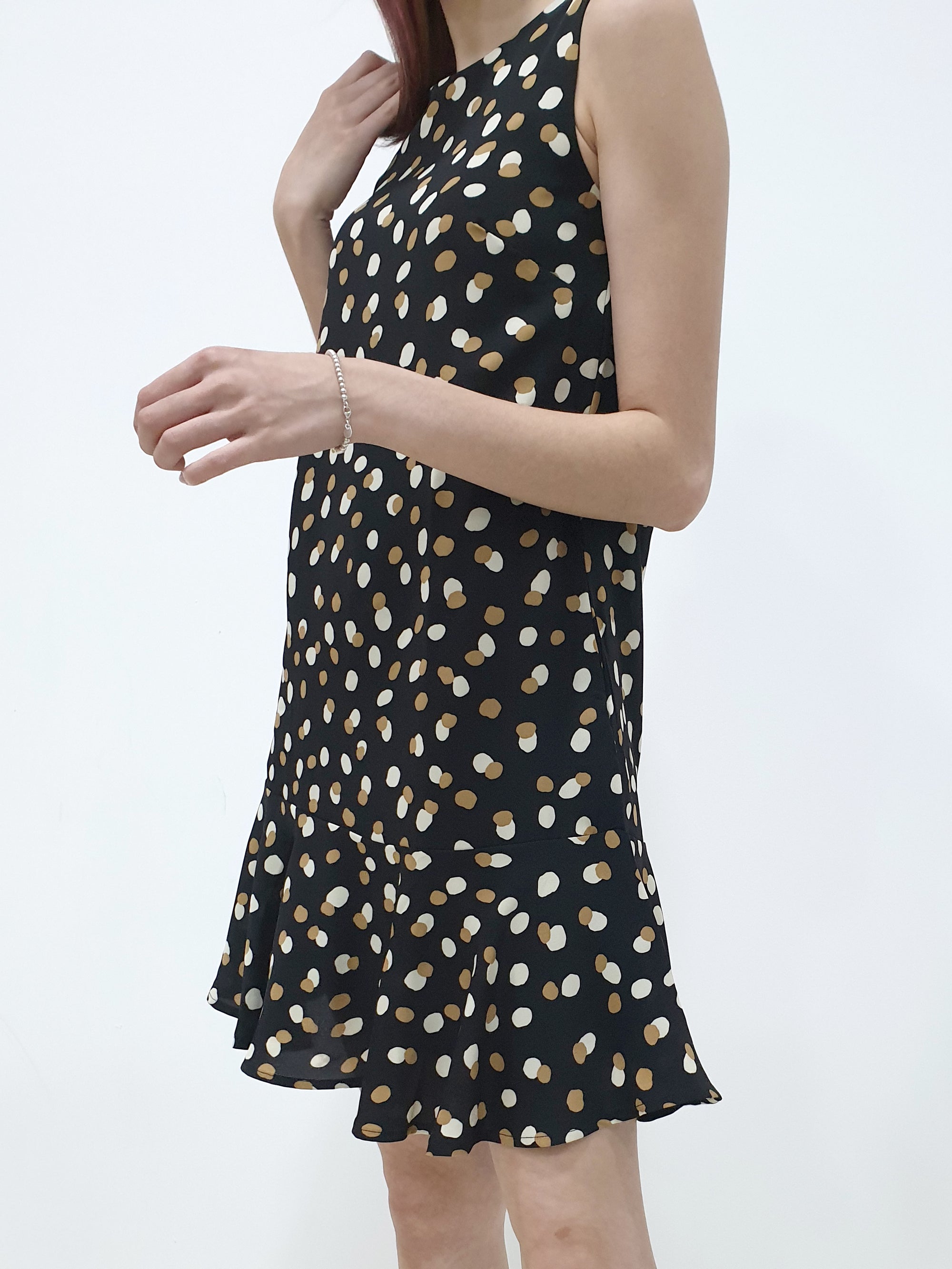 Dot Dot Ruffles Dress (Non-returnable) - Ferlicious