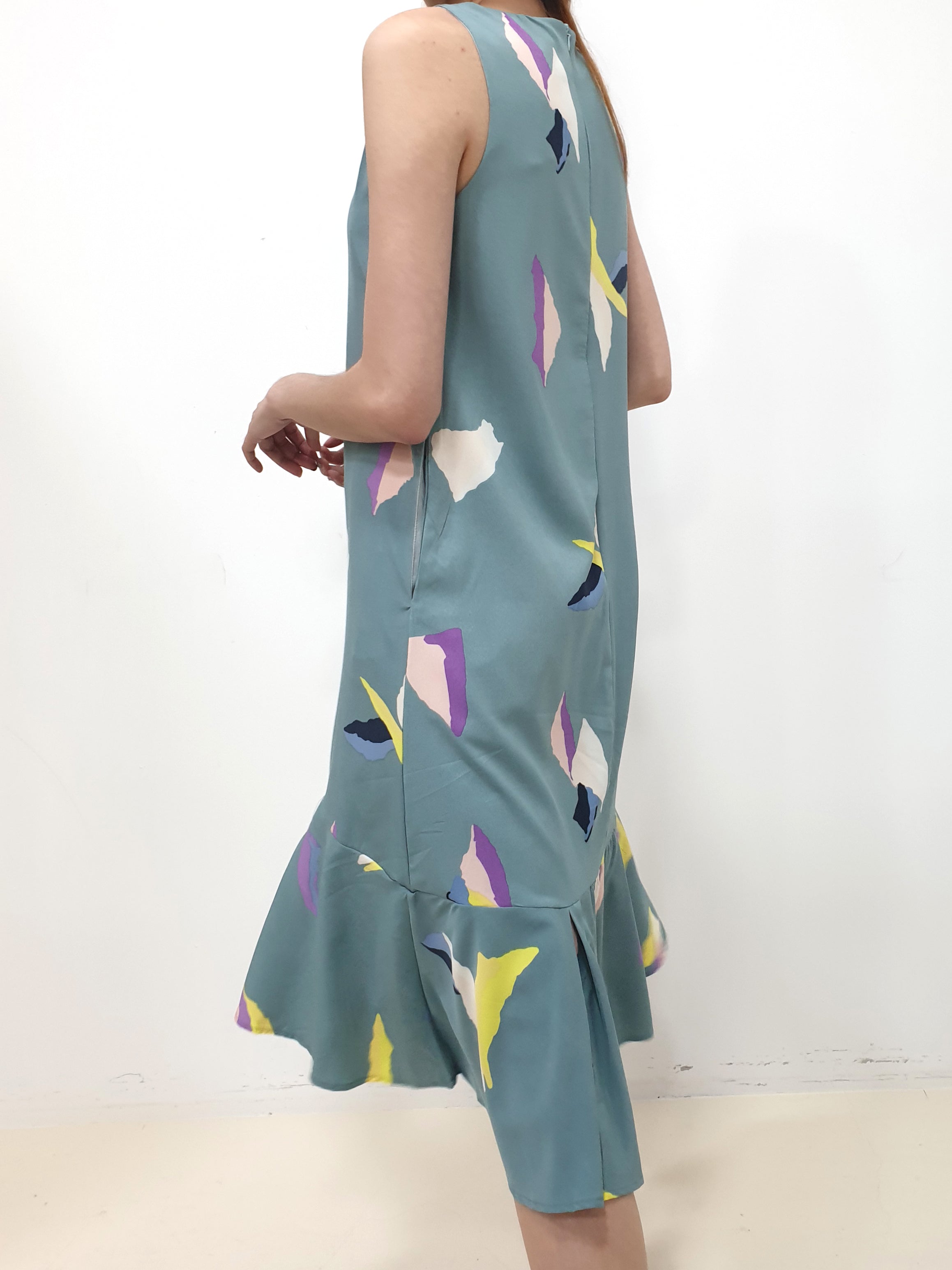 Seally Print Midi