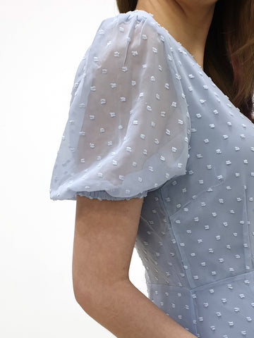 Swiss Dot Midi Dress