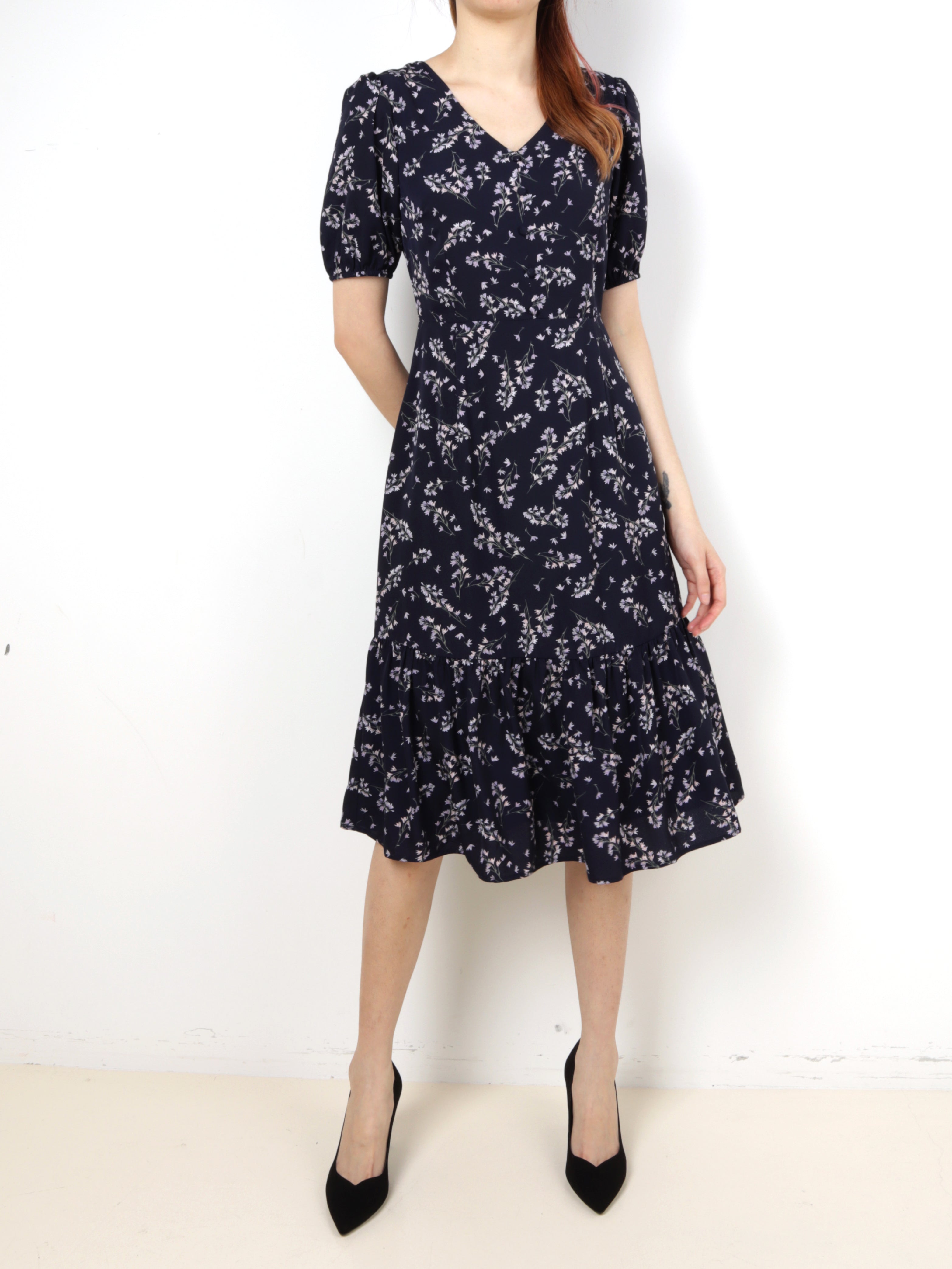 Ava Print Midi Dress