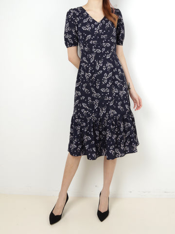 Ava Print Midi Dress