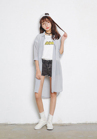 Chiffon Outer Shirt - Ferlicious
