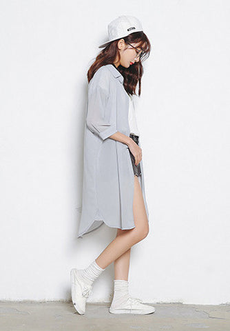 Chiffon Outer Shirt - Ferlicious