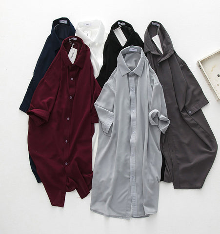 Chiffon Outer Shirt - Ferlicious