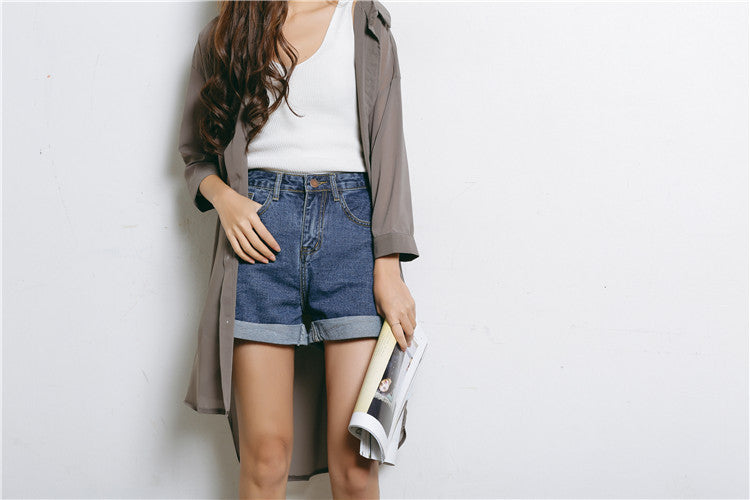 Chiffon Outer Shirt - Ferlicious