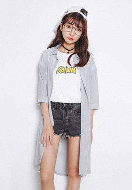 Chiffon Outer Shirt - Ferlicious
