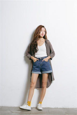 Chiffon Outer Shirt - Ferlicious