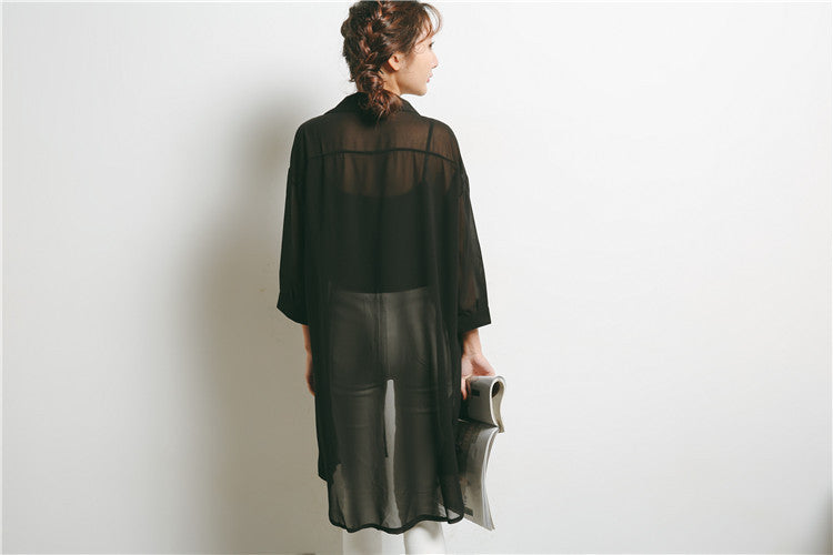 Chiffon Outer Shirt - Ferlicious