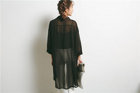 Chiffon Outer Shirt - Ferlicious
