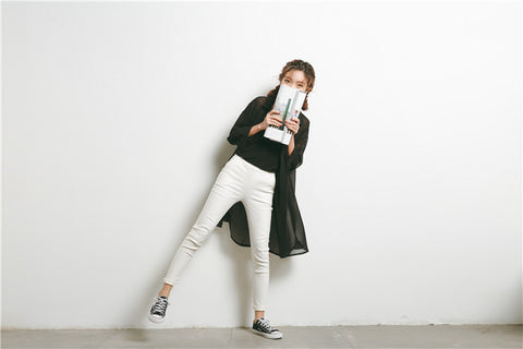Chiffon Outer Shirt - Ferlicious