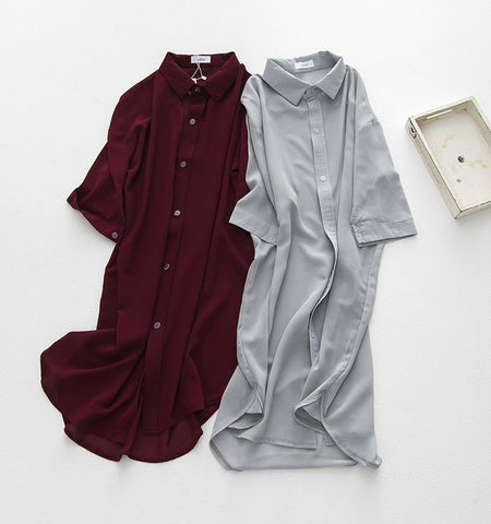 Chiffon Outer Shirt - Ferlicious