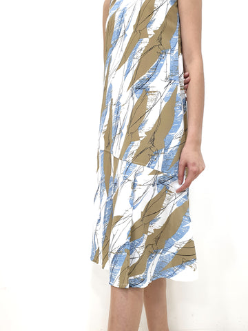 Desert Print Midi Dress (Non-returnable) - Ferlicious