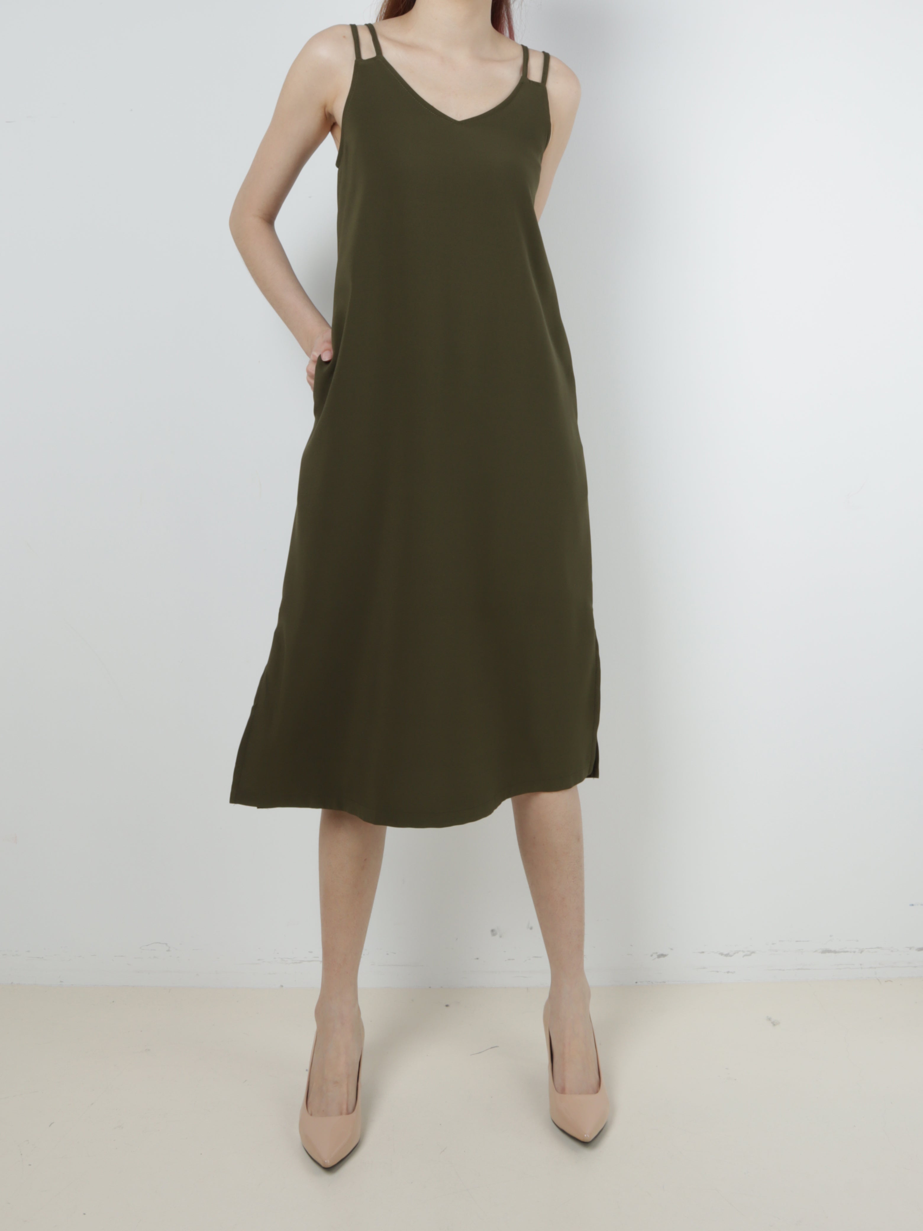 Double Straps Midi