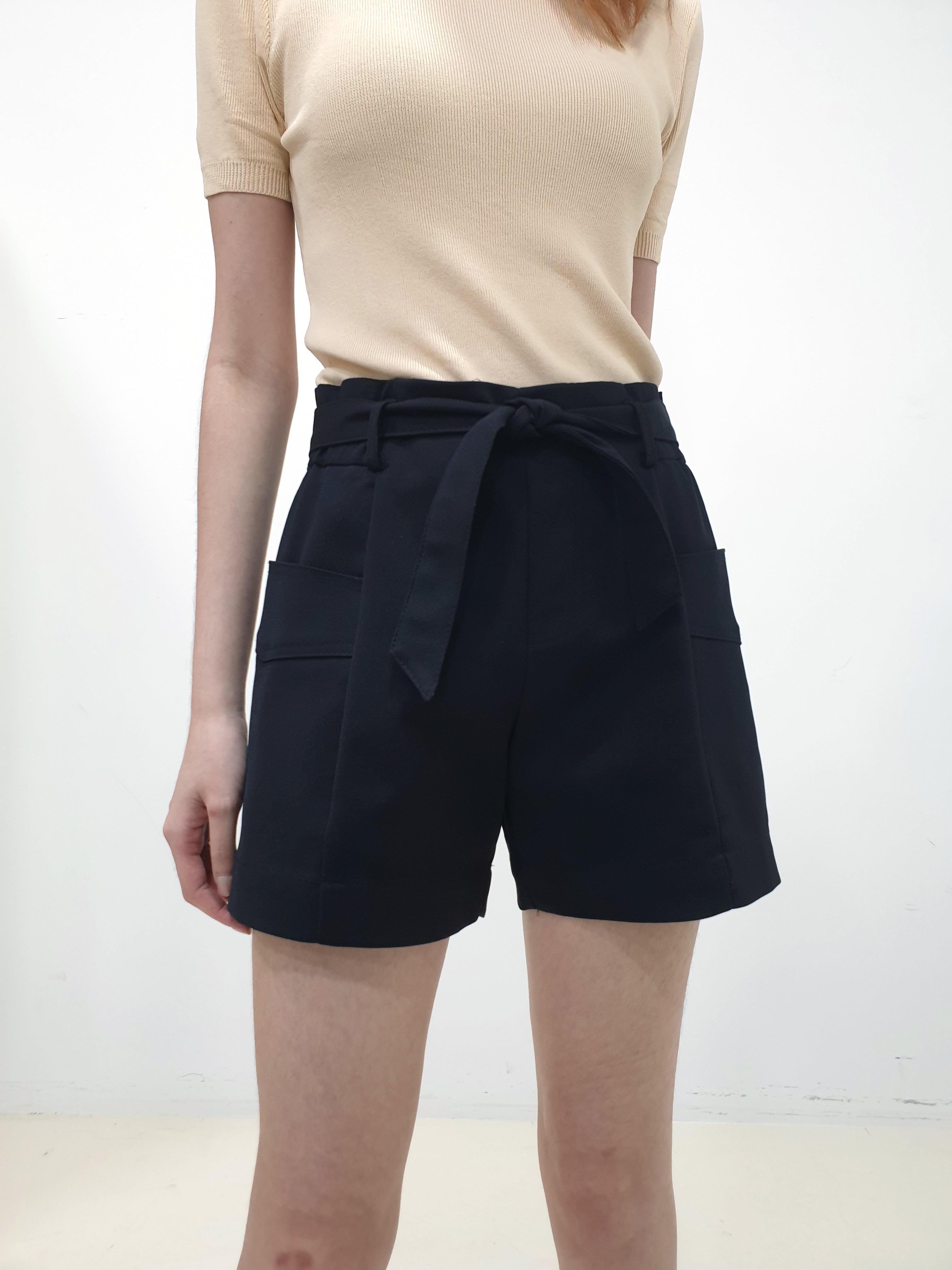 MADEBYFER Pull Up Paper Bag Shorts