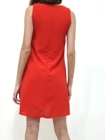 Embroidery Bottom Shift Dress (Non-returnable) - Ferlicious