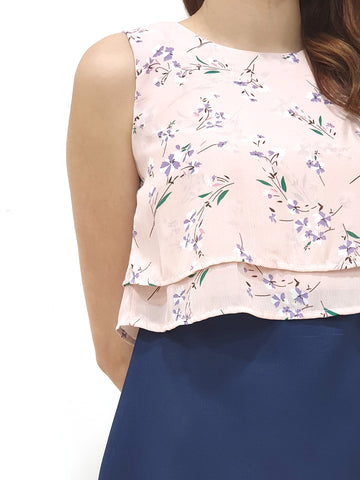 Floral Top Dress (Non-returnable) - Ferlicious