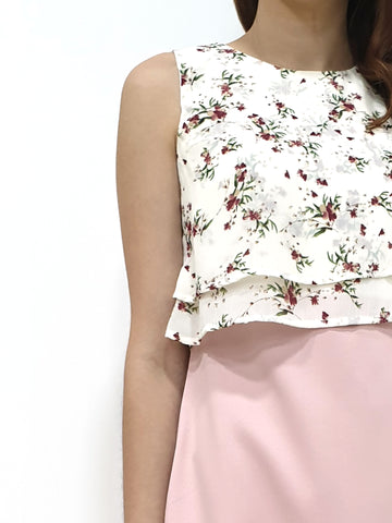 Floral Top Dress (Non-returnable) - Ferlicious