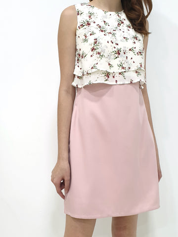 Floral Top Dress (Non-returnable) - Ferlicious