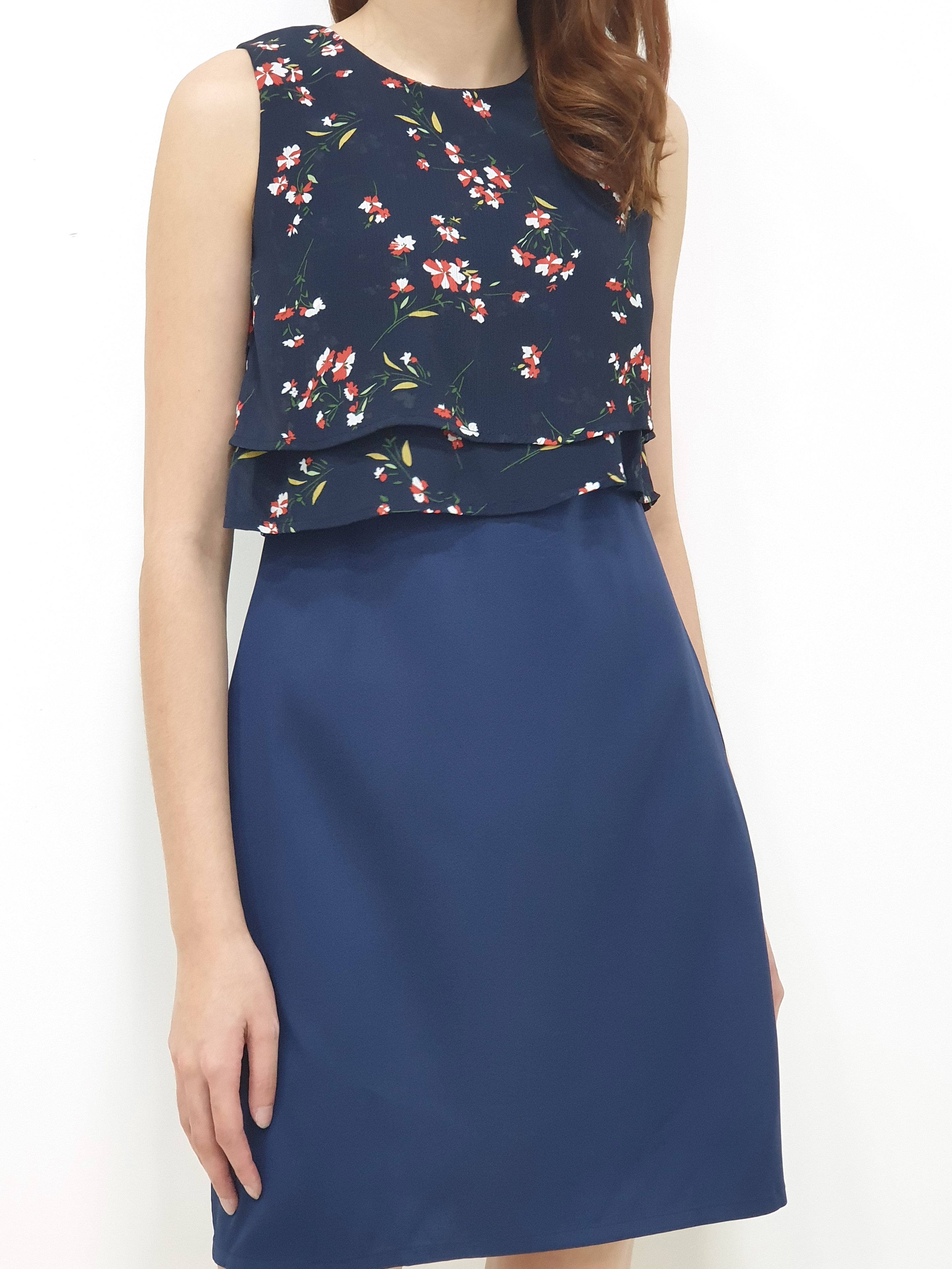 Floral Top Dress (Non-returnable) - Ferlicious