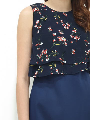 Floral Top Dress (Non-returnable) - Ferlicious