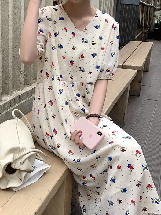 Fosteriana Relax Fit Dress, women's dress - Ferlicious Singapore