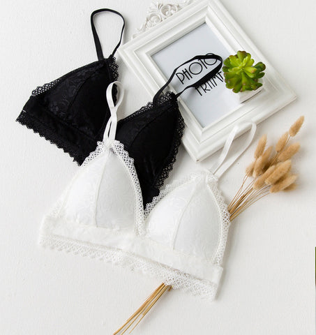 Lace Padded Bralette - Ferlicious