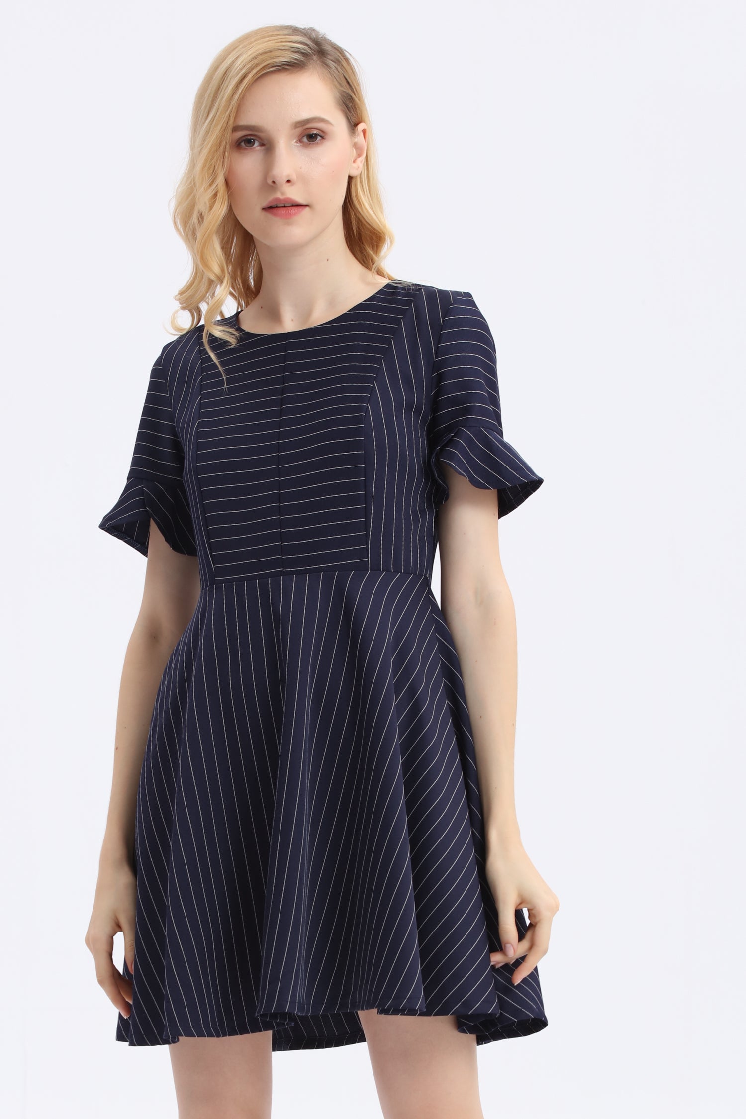 Layered Sleeves Dress - Ferlicious