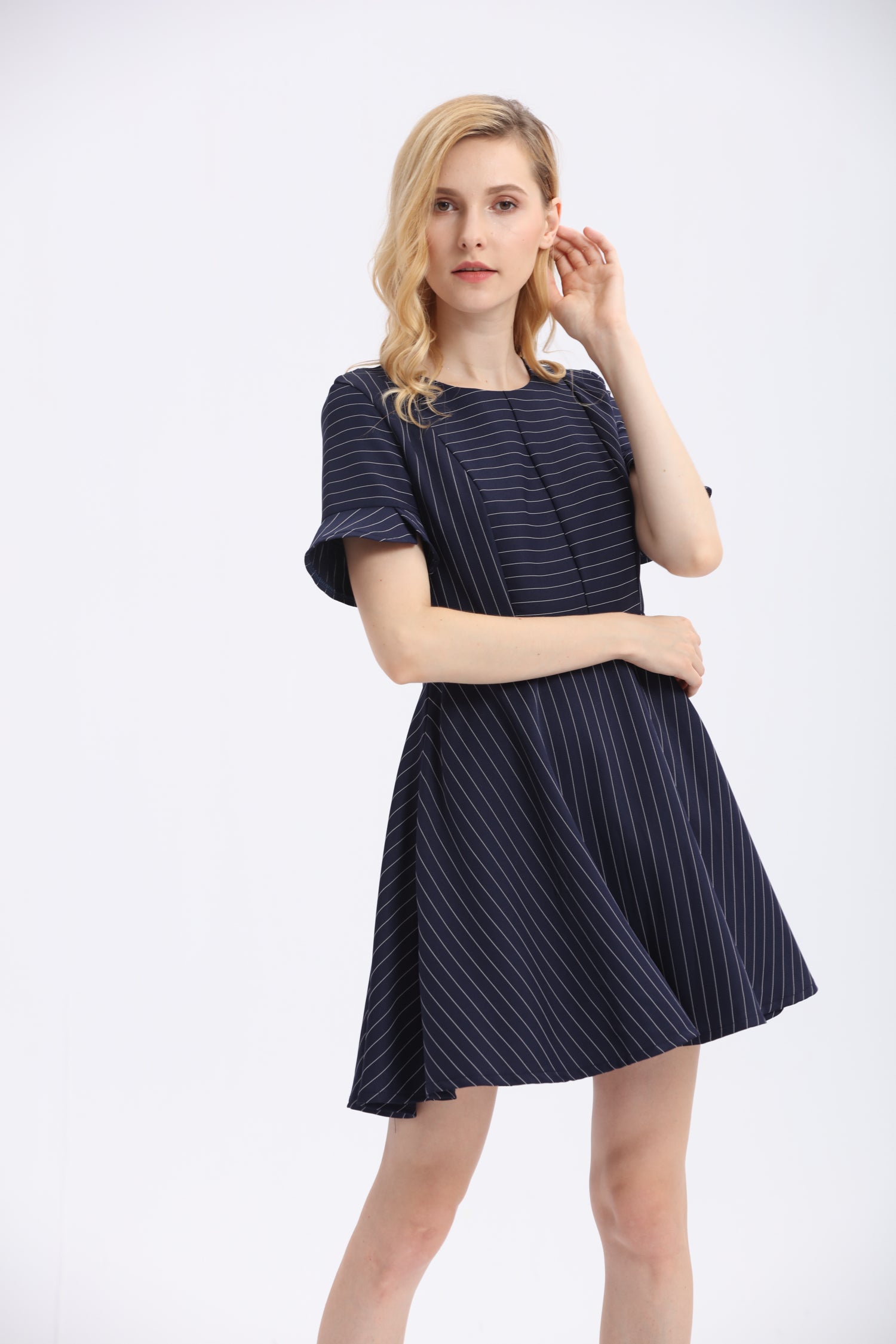 Layered Sleeves Dress - Ferlicious