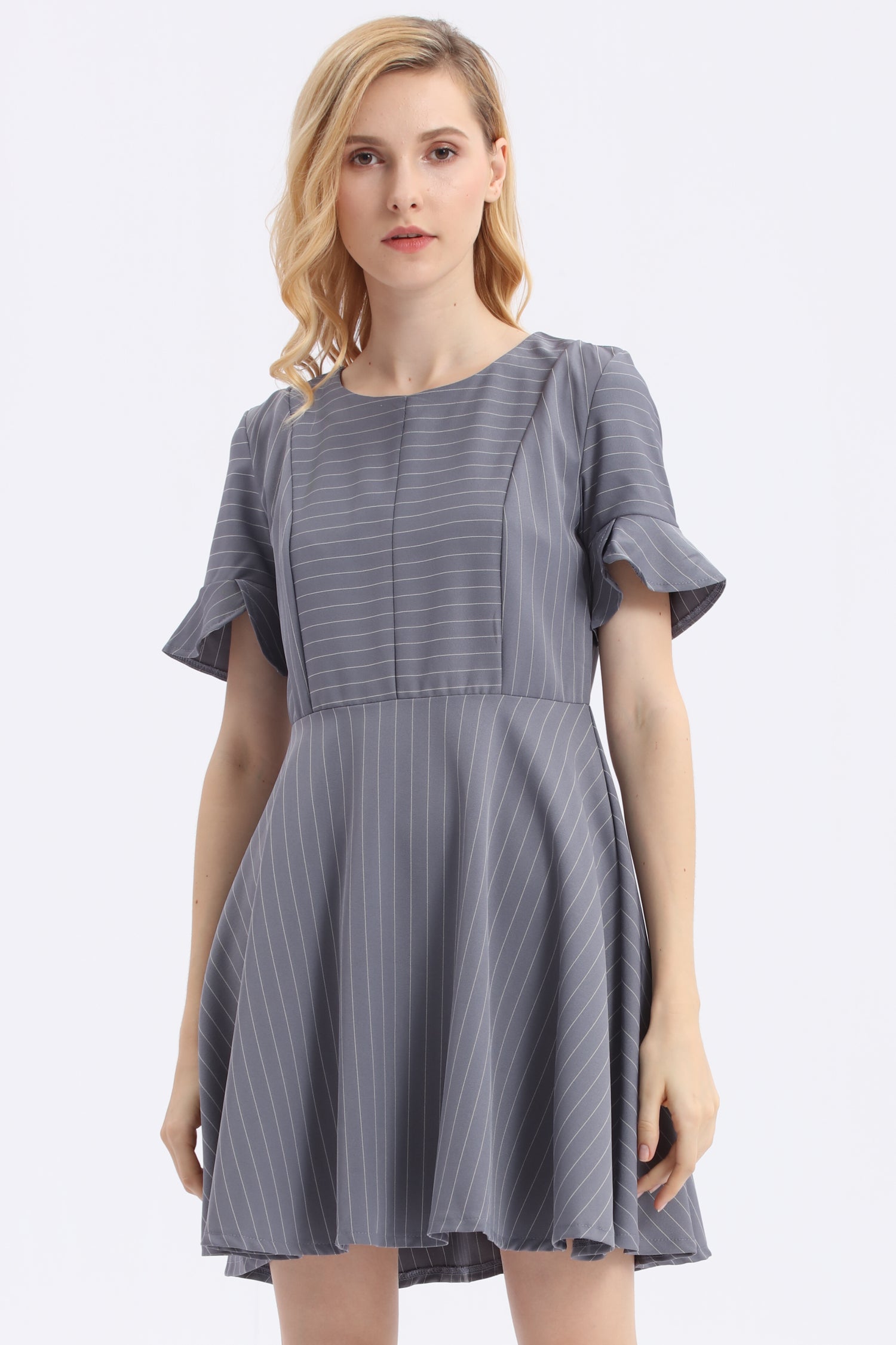 Layered Sleeves Dress - Ferlicious