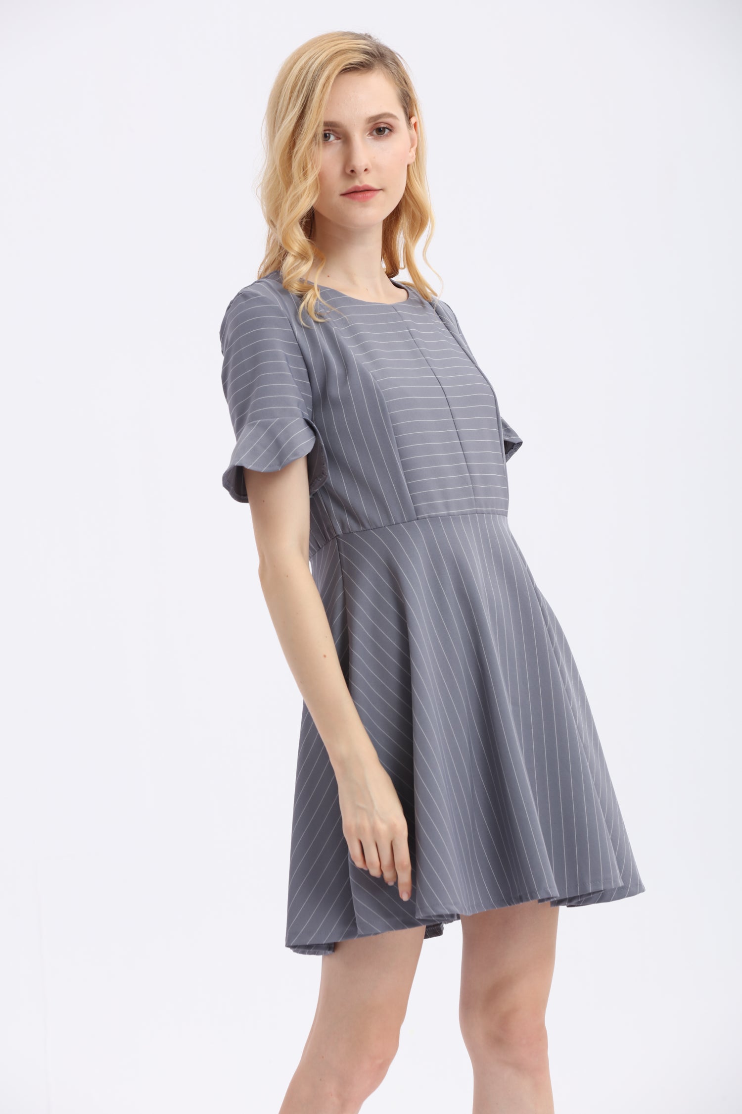 Layered Sleeves Dress - Ferlicious