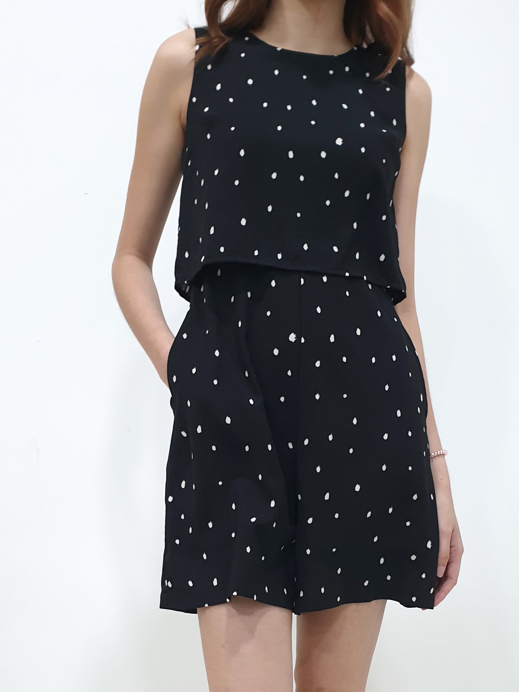 Lucy Romper - Black (Non-returnable) - Ferlicious