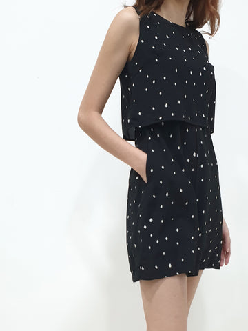 Lucy Romper - Black (Non-returnable) - Ferlicious