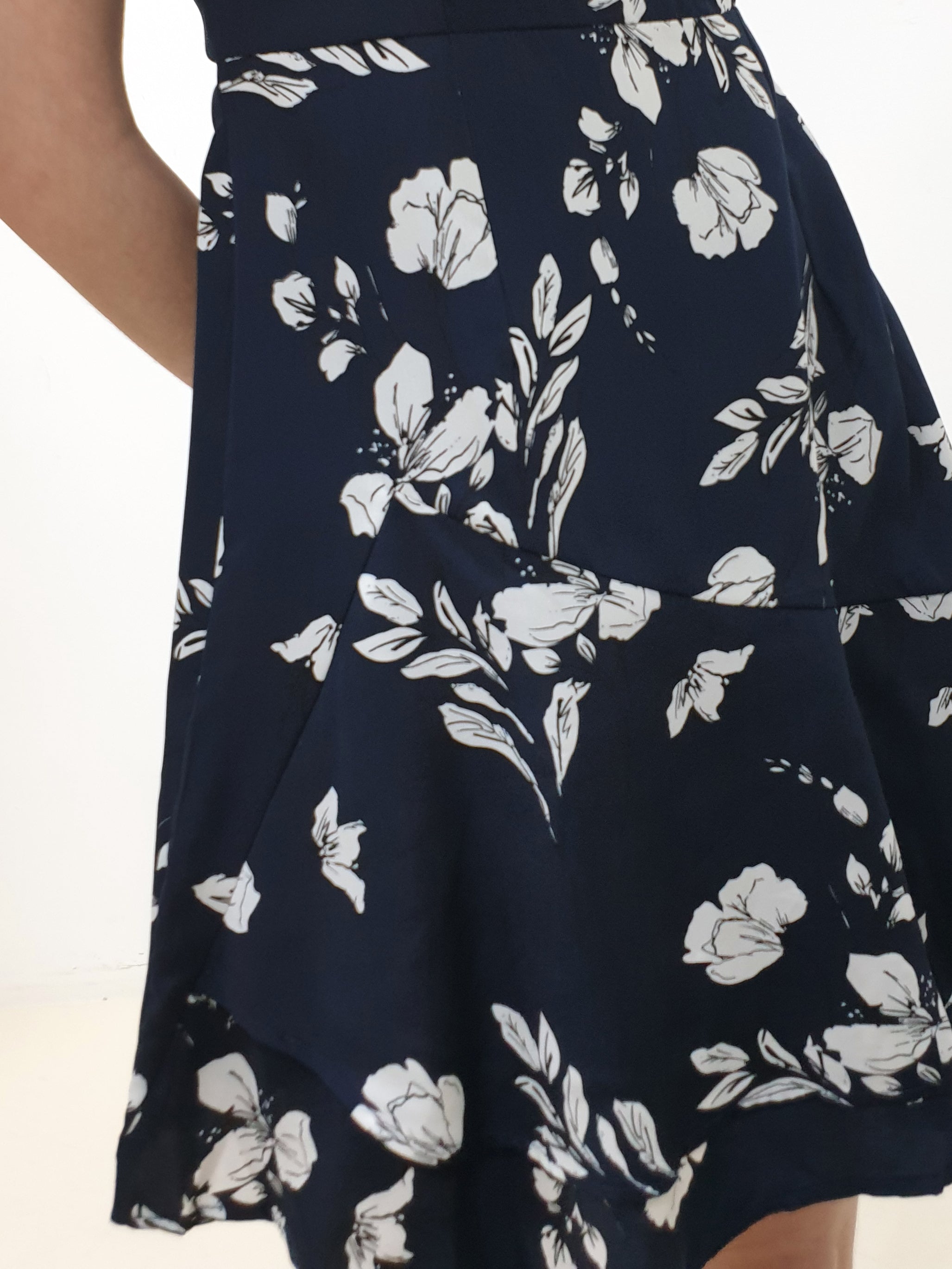 Oriental Print Dress